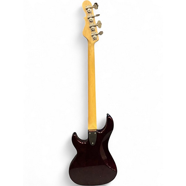 Used G&L USA SB2 Crimson Red Trans Electric Bass Guitar