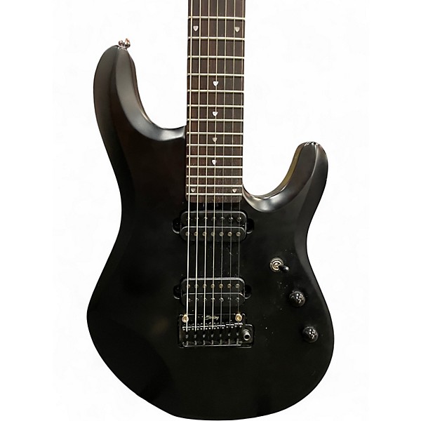 Used Sterling by Music Man JP70 John Petrucci Signature Flat Black Solid Body Electric Guitar