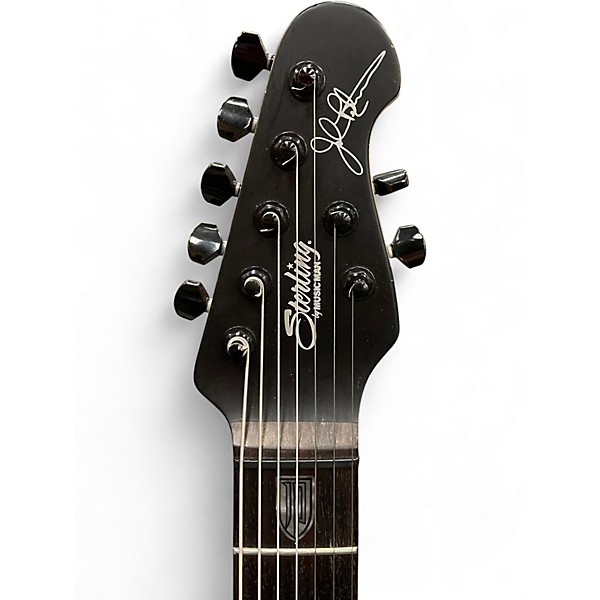 Used Sterling by Music Man JP70 John Petrucci Signature Flat Black Solid Body Electric Guitar
