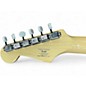 Used Squier Hello Kitty Stratocaster Single Hum Black With Kitty Pickguard Pink Solid Body Electric Guitar