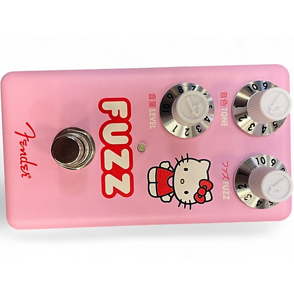 Used Fender Hello Kitty Fuzz Effect Pedal