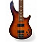 Used Schecter Guitar Research Omen Extreme 4 String Tobacco Burst Electric Bass Guitar