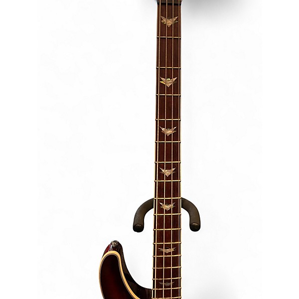 Used Schecter Guitar Research Omen Extreme 4 String Tobacco Burst Electric Bass Guitar