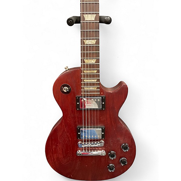 Used Gibson Les Paul Studio Cherry Solid Body Electric Guitar