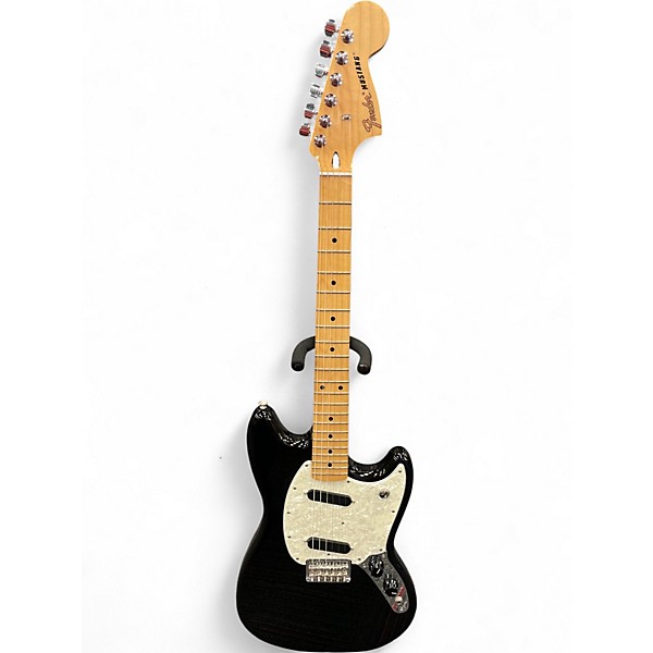 Used Fender Mustang Black Solid Body Electric Guitar