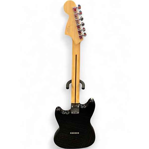 Used Fender Mustang Black Solid Body Electric Guitar