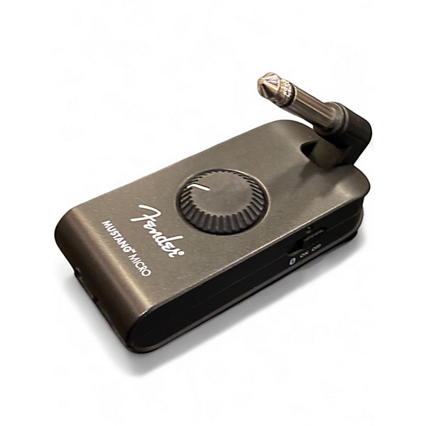 Used Fender Mustang Micro Guitar Headphone Amp Battery Powered Amp