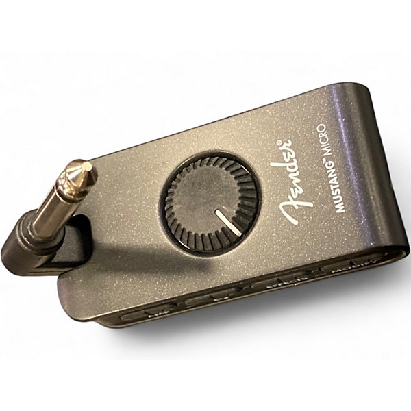 Used Fender Mustang Micro Guitar Headphone Amp Battery Powered Amp