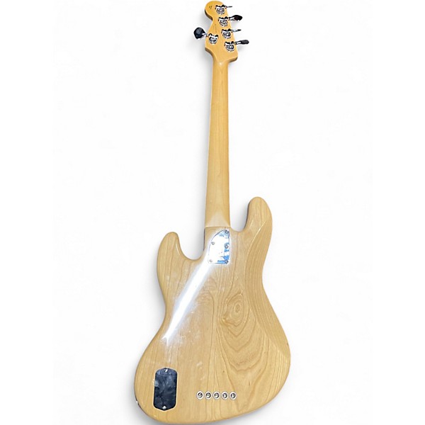 Used 2014 Fender American Deluxe Jazz Bass V Natural Electric Bass Guitar