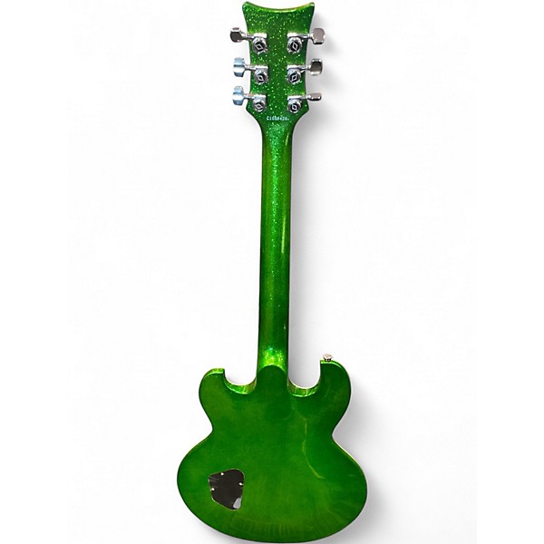 Used Diamond IMPERIAL Metallic Green Hollow Body Electric Guitar