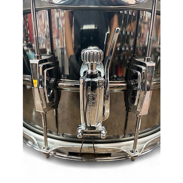 Used Ludwig 8X14 Black Beauty Snare Black Chrome Drum