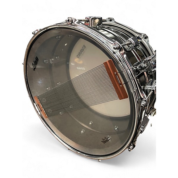 Used Ludwig 8X14 Black Beauty Snare Black Chrome Drum