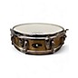Used Sligerland 3.5X14 BRASS PICCOLO SNARE Gold Drum thumbnail