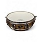 Used Sligerland 3.5X14 BRASS PICCOLO SNARE Gold Drum