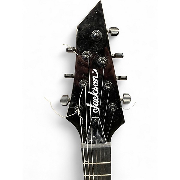 Used Jackson JS22-7 Dinky 7 String Black Solid Body Electric Guitar