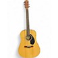 Used Fender CD60 Dreadnought Natural Acoustic Guitar thumbnail