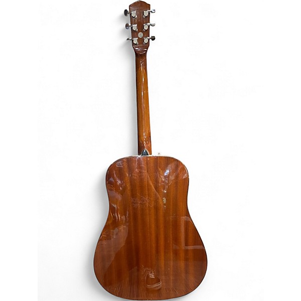 Used Fender CD60 Dreadnought Natural Acoustic Guitar