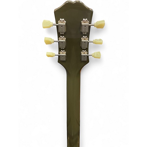 Used Epiphone ES335 Green Hollow Body Electric Guitar