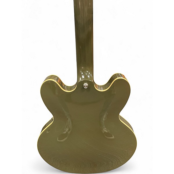 Used Epiphone ES335 Green Hollow Body Electric Guitar