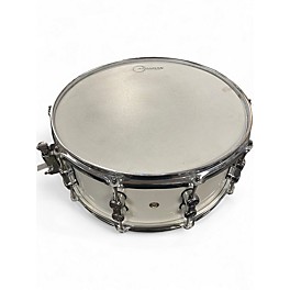Used SONOR 5.5X14 AQ1 SNARE White Drum