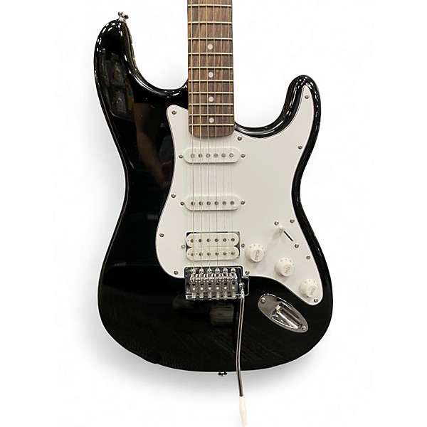 Used Squier Starcaster Black Solid Body Electric Guitar