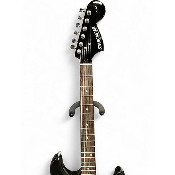 Used Squier Starcaster Black Solid Body Electric Guitar