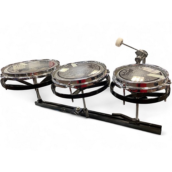 Used Remo Multiple Rototom Clear Roto Toms