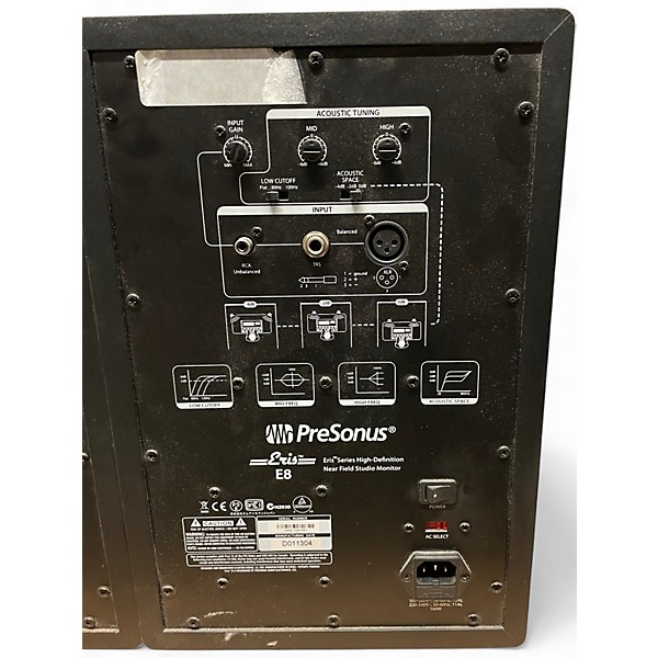 Used PreSonus ERIS 8 Powered Monitor