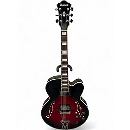 Used Ibanez AF75 2 Tone Sunburst Hollow Body Electric Guitar