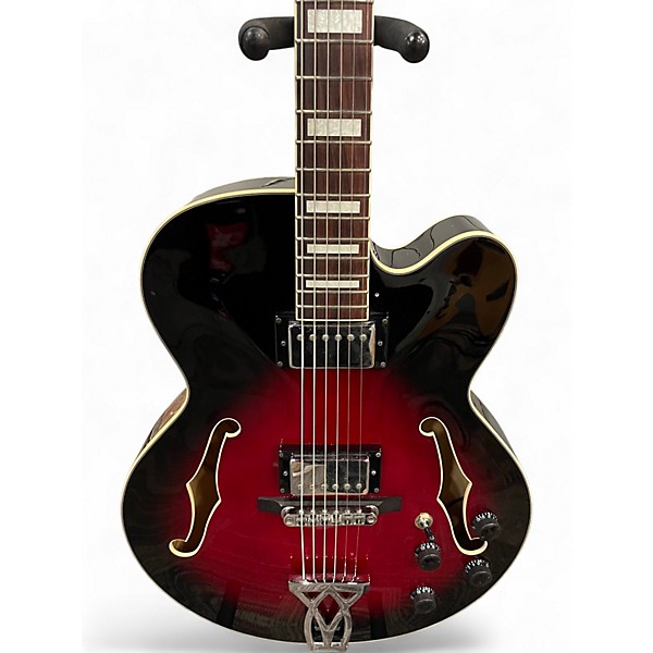 Used Ibanez AF75 2 Tone Sunburst Hollow Body Electric Guitar