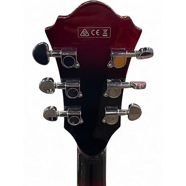 Used Ibanez AF75 2 Tone Sunburst Hollow Body Electric Guitar