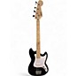 Used Squier BRONCO BASS Black Electric Bass Guitar thumbnail
