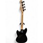 Used Squier BRONCO BASS Black Electric Bass Guitar