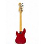 Used Fender American Standard Precision Bass Red Electric Bass Guitar