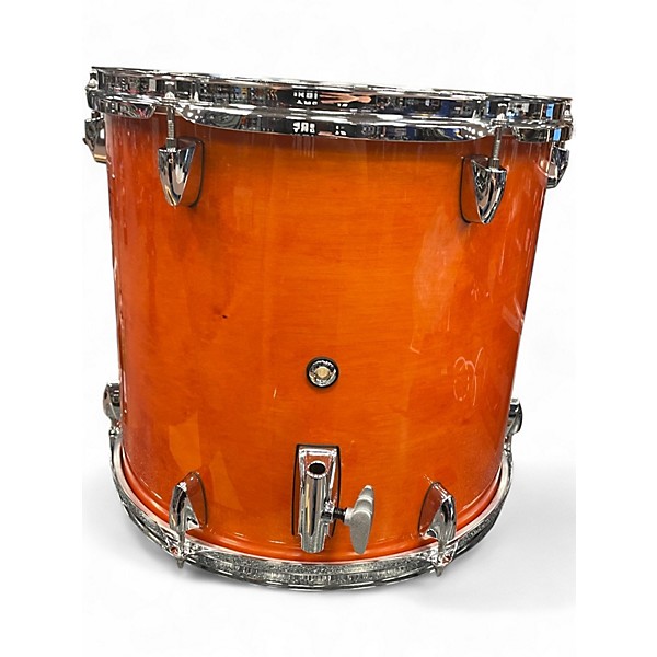 Used Yamaha 14in STAGE CUSTOM FLOOR TOM Amber Drum