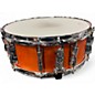 Used Yamaha 5.5X14 Stage Custom Snare Amber Drum