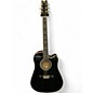 Used Washburn D-17 CEM Black Acoustic Electric Guitar thumbnail