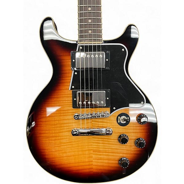 Used Epiphone Les Paul Double Cut Sunburst Solid Body Electric Guitar