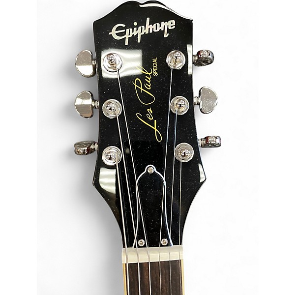 Used Epiphone Les Paul Double Cut Sunburst Solid Body Electric Guitar
