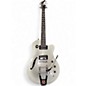 Used Hagstrom D2F TREMAR Silver Sparkle Hollow Body Electric Guitar thumbnail