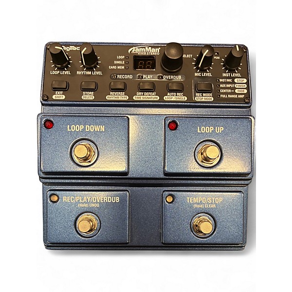 Used DigiTech JML2 JamMan Stereo Looper and Phrase Sampler Pedal