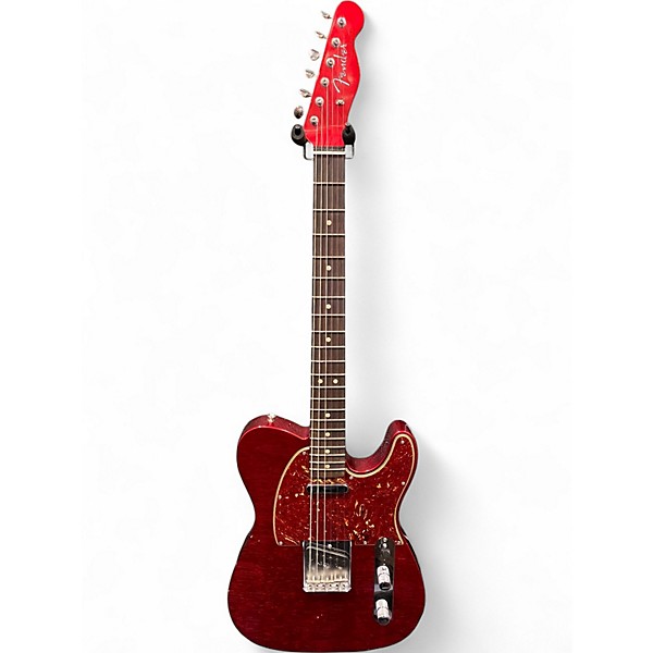 Used Fender Custom Shop 1963 Journeyman Telecaster Relic Candy Apple Red Solid Body Electric Guitar