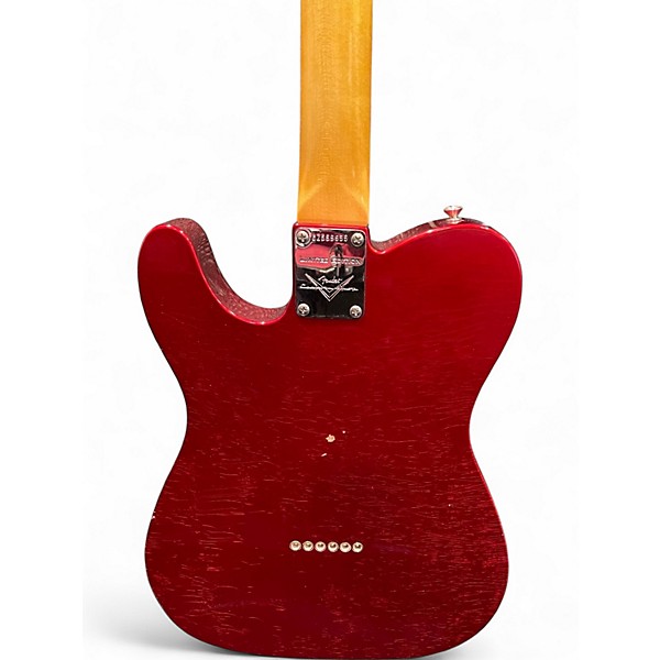 Used Fender Custom Shop 1963 Journeyman Telecaster Relic Candy Apple Red Solid Body Electric Guitar