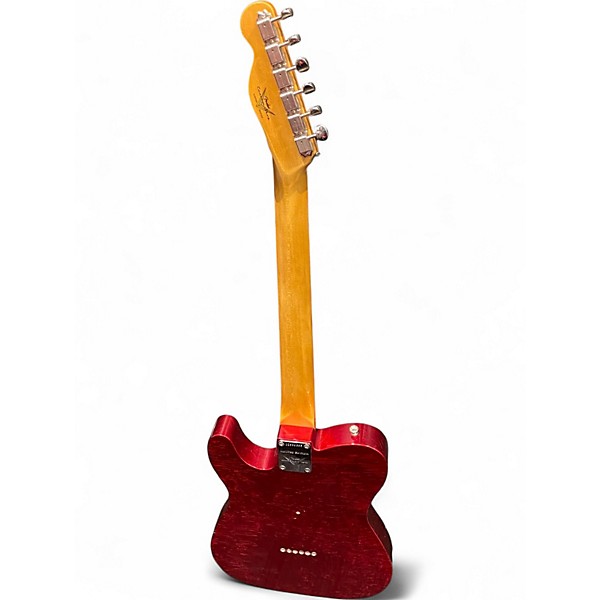 Used Fender Custom Shop 1963 Journeyman Telecaster Relic Candy Apple Red Solid Body Electric Guitar