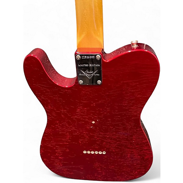 Used Fender Custom Shop 1963 Journeyman Telecaster Relic Candy Apple Red Solid Body Electric Guitar