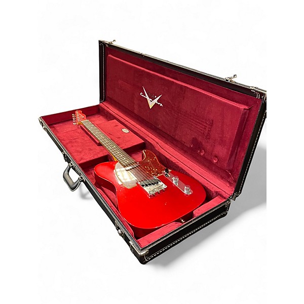 Used Fender Custom Shop 1963 Journeyman Telecaster Relic Candy Apple Red Solid Body Electric Guitar