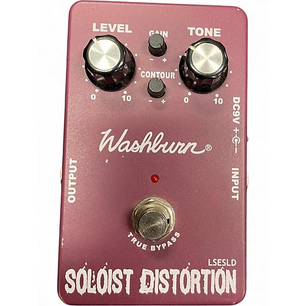 Used Washburn soloist distortion Effect Pedal