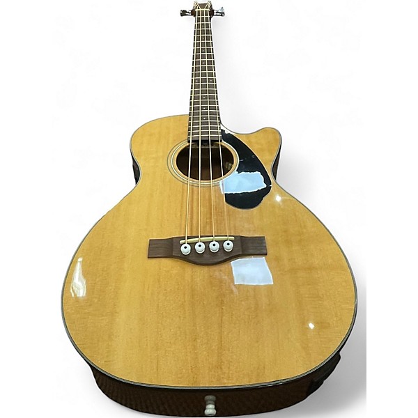 Used Fender CB-60SCE Natural Acoustic Bass Guitar