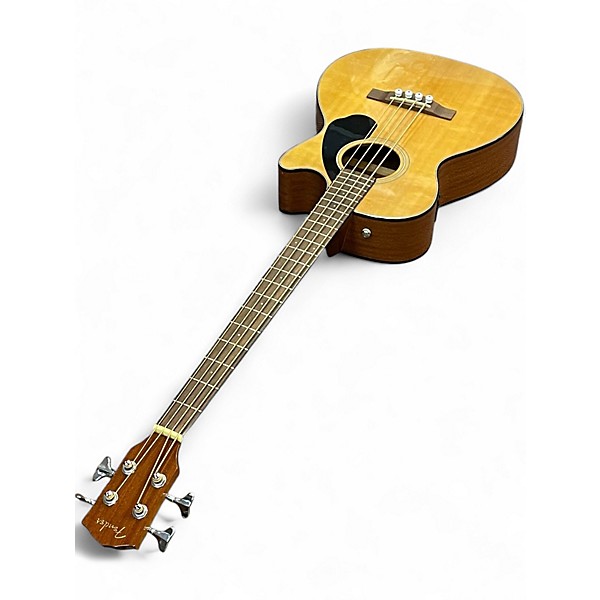 Used Fender CB-60SCE Natural Acoustic Bass Guitar