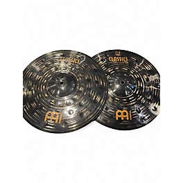 Used MEINL 14in Dark Hi Hat Pair Cymbal